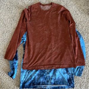 Bundle Lululemon Workout Shirts XL and L